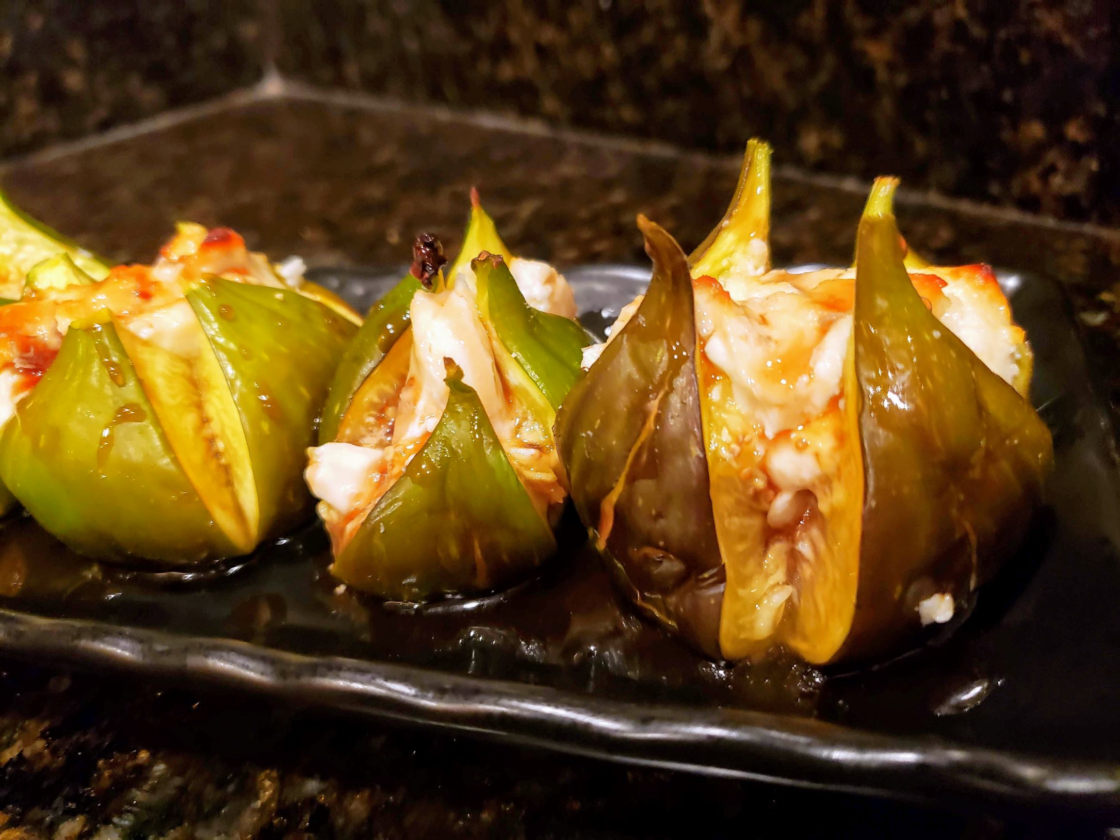 Fig season Baked Figs with Goat Cheese Sweet Zivile