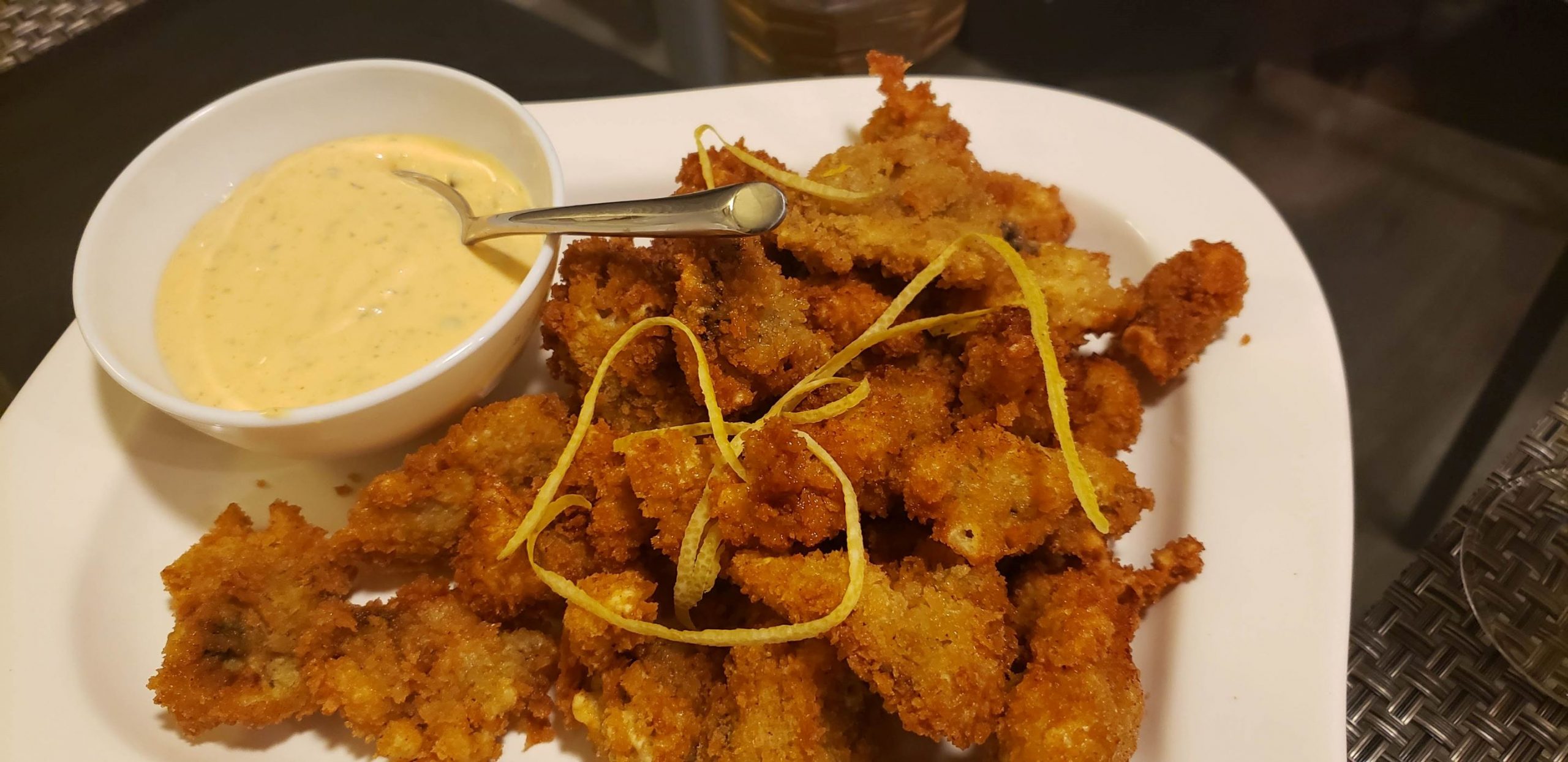 Deep fried oysters Sweet Zivile