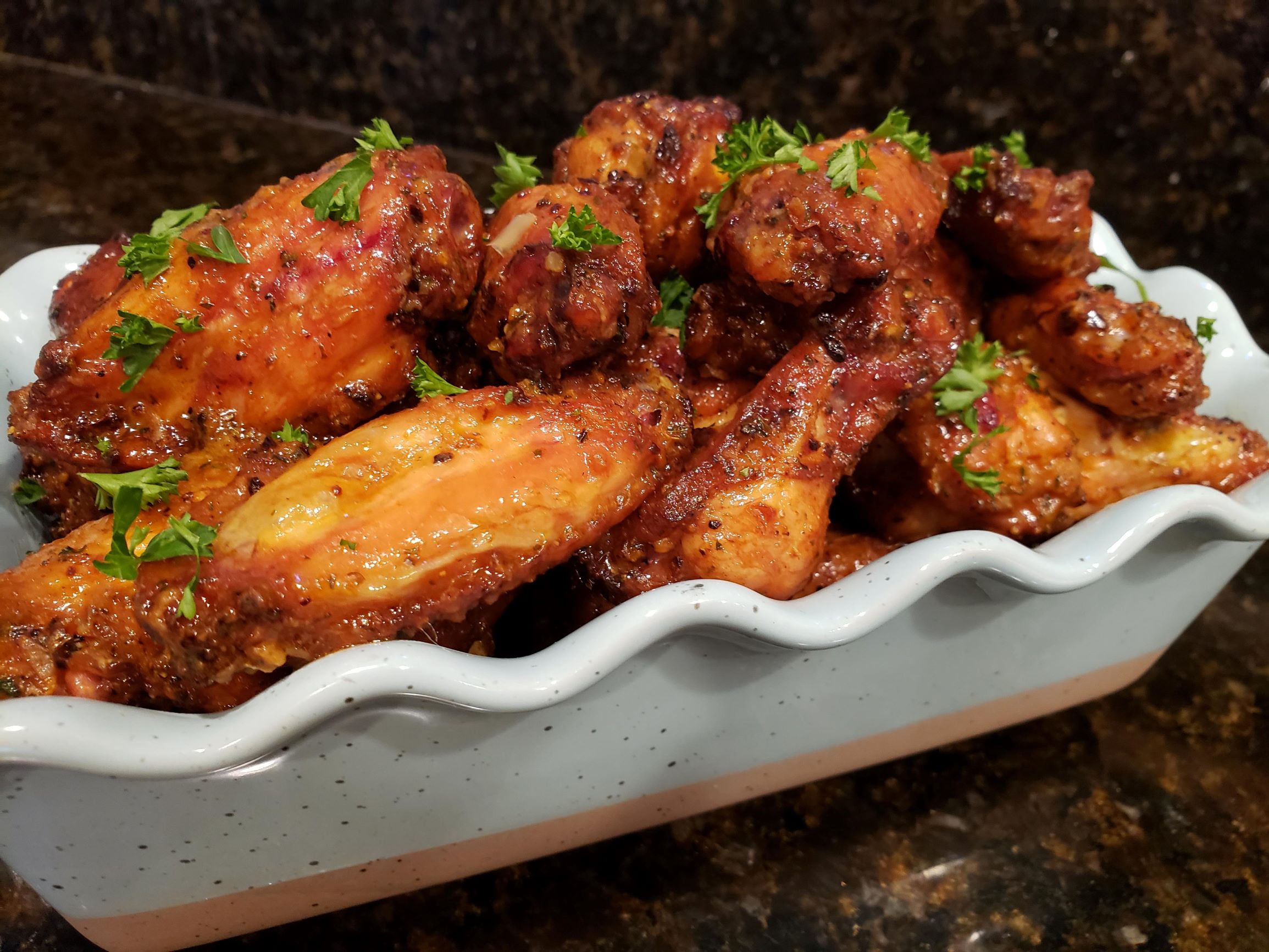 Smokin’ Sexy Traeger Wings Sweet Zivile