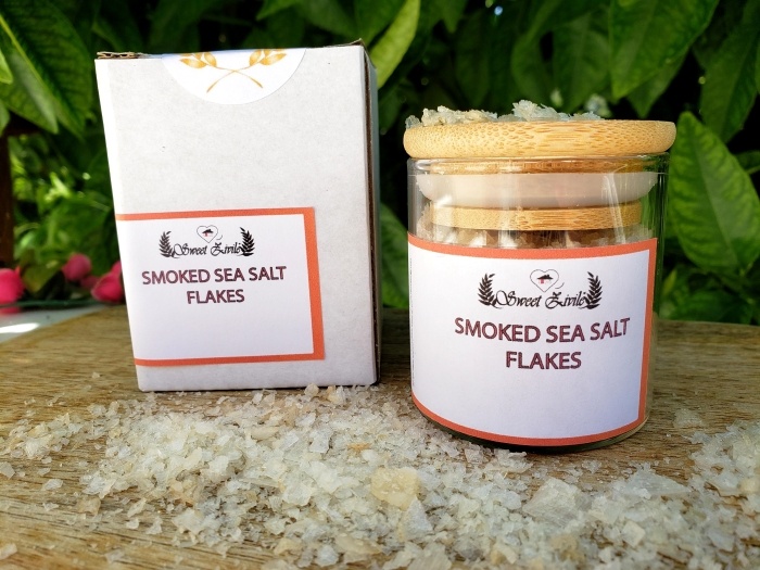 Smoked Sea Salt Flakes Finishing Salt Sweet Zivile